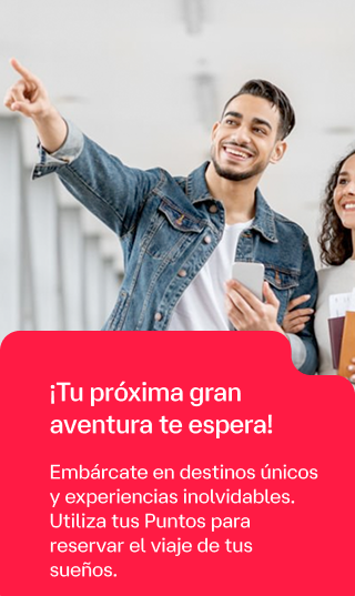 Tus puntos te llevan de viaje